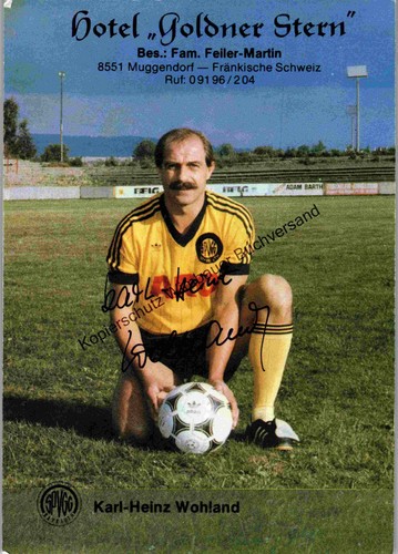 Original autogramm karl heinz - original,