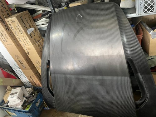Porsche motorhaube voll - voll, carbon