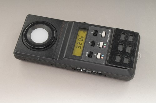 Minolta colormeter - minolta, ii