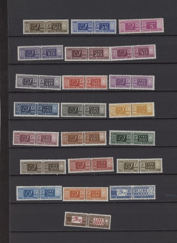 Italien postpakete mnh - postpakete, von
