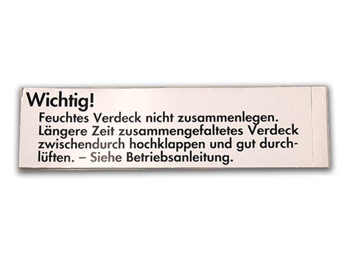 Aufkleber hinweisschild - aufkleber,