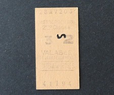 Altes Ticket Paris Métro 1942