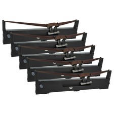 5x Farbband für Epson LQ-890 LQ890 LQ590 FX-590 FX590 FX-890 LQ-590 FX890 Lila