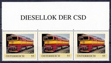 PM 8018624 Diesellok der CSD - aus 100-er Auflage - Oberrand mit Text und 3 Mark