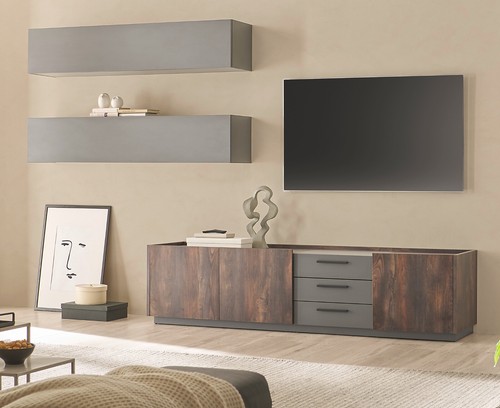 Wohnwand wohnzimmer - wohnwand,