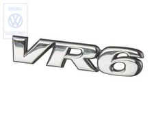 Schriftzug, VR6 Emblem für
