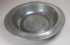 Große SCHÜSSEL ZINN, gemarkt Nürnberg „IWM“, 17./18. Jahrhundert