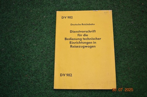 Deutsche reichsbahn dv982 - deutsche,