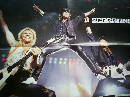Scorpions vintage - vintage, 80's
