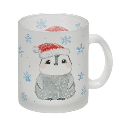 Pinguin mit weihnachtsmütze - pinguin,