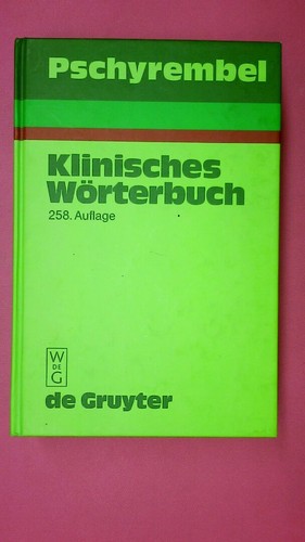 184148 pschyrembel klinisches - 184148,