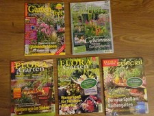 5x Gartenzeitschrift