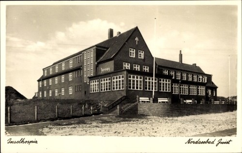 Nordseebad juist in - ak,