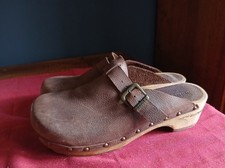 Sanita Clogs 42 Holzclogs