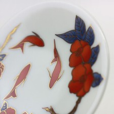 Kleiner Teller Kingyo 9,5 cm Ø, japanisches Tellerchen mit wunderschönem Motiv