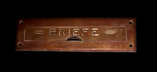 Antike briefklappe - antike,