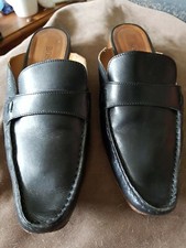 Marc O'Polo * Schuhe  schwarz Slipper College Damen Cognac Gr. 38,5