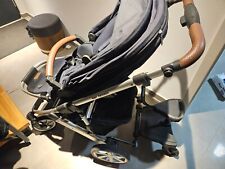 Kinderwagen abc design mit Sportsitz, Tragewanne u. Buggyboard für Gewchwister