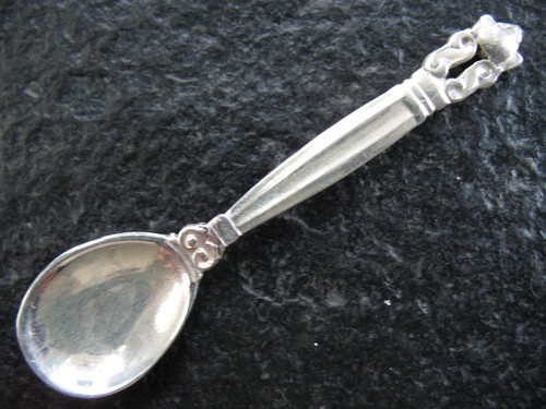 Salzlöffel silber 925 georg - salzlöffel,