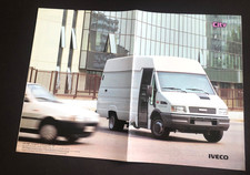 IVECO TURBODAILY „CITY“ (Lieferfahrzeug)..…8-Seiten-Prospekt (NL)…WIE NEU…1994