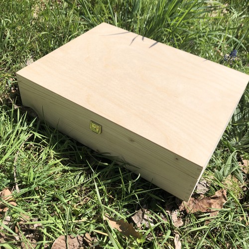Holzkoffer 38x29x10 - , cm