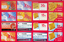 16 Telefonkarten Deutschland  Prepaid Karte T...D1 XtraCash P14