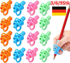 1-9x Schreibhilfe Kinder Bleistifthalter Stifthalter Ergonomisch Haltungsfehler