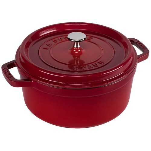 Staub cocotte 24cm rund - staub, la