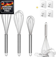 Edelstahl Schneebesen Set 4