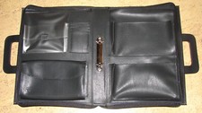 Dokumentenmappe  Tablet  Schreibmappe  Schwarz  Klemme  Ringbuch     FAHRERMAPPE