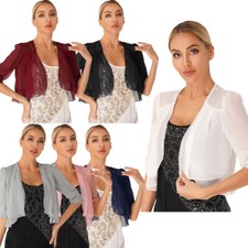 DE Bolero Damen Festlich Jacke