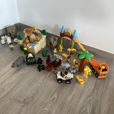 LEGO Duplo Großer ZOO mit vielen Tieren, Figuren und Fahrzeuge