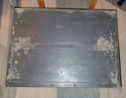 Große alte stahlkassette - große,