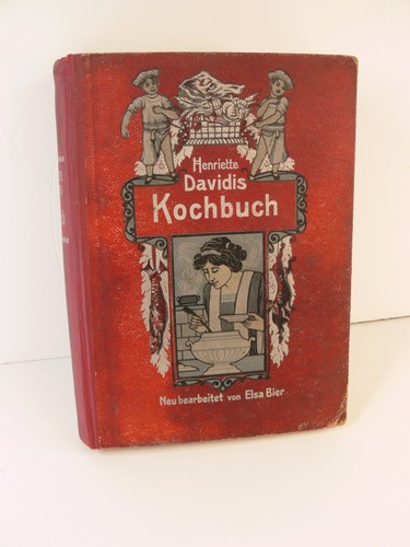 Altes kochbuch davidis - h,