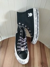 Converse Chuck Taylor All-Star HI  " Miley Cyrus " schwarz Gr. 36 TOPP!!!