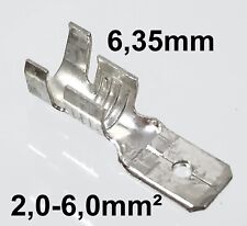 10x 6,35 Kabelschuhe