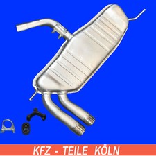 Audi / A3 Sportback / A3 2.0 TFSI (8P1;8PA) Endschalldämpfer + Montagesatz