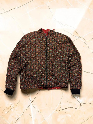 Vintage wendejacke floral - m, l