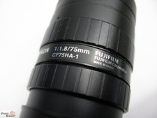 Fuji Fujinon CF75HA-1 1:1,8/75 mm Objektiv C-mount lens  