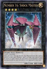 YuGiOh Number 16: Shock Master JUMP-EN060 Ultra Rare Englisch Excellent unl.
