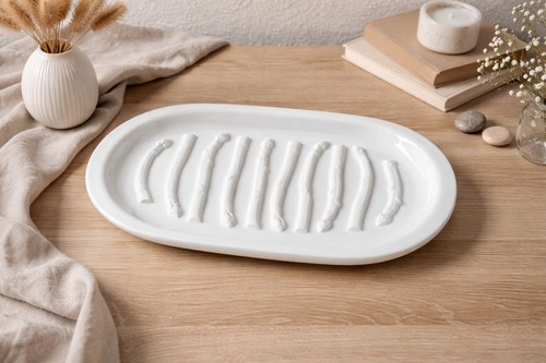 Spargelplatte servierplatte - spargelplatte,
