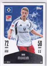 Topps Match Attax Bundesliga 24/25 Karte Nr. 415 Miro Muheim Hamburger SV HSV