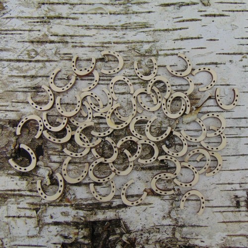 Hufeisen 2cm aus - , holz