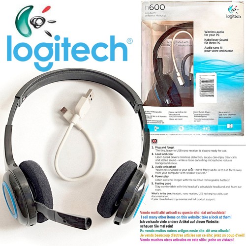 Logitech h600 wireless - h600, headset