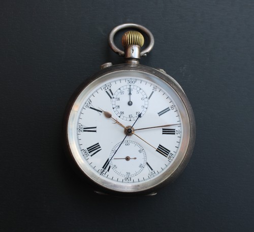 Swiss silver taschenuhr - swiss,