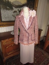 LUXUS* Desoigner Kostüm-Kombi*Dreiteiler**Dieter Heupel**Lady-Herbst Elegance*40