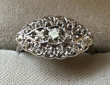 Ring Wg 585, Diamanten, Gr