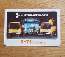 DDR Taschenkalender Nutzkraftwagen LKW L60 Multicar VEB Kombinat IFA 1990 #019