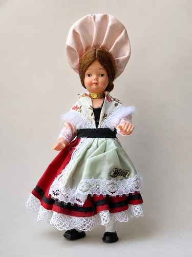 Vintage stoll trachtenpuppe - stoll,