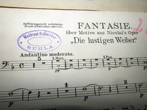Salonorchesternoten fantasie - salonorchesternoten,